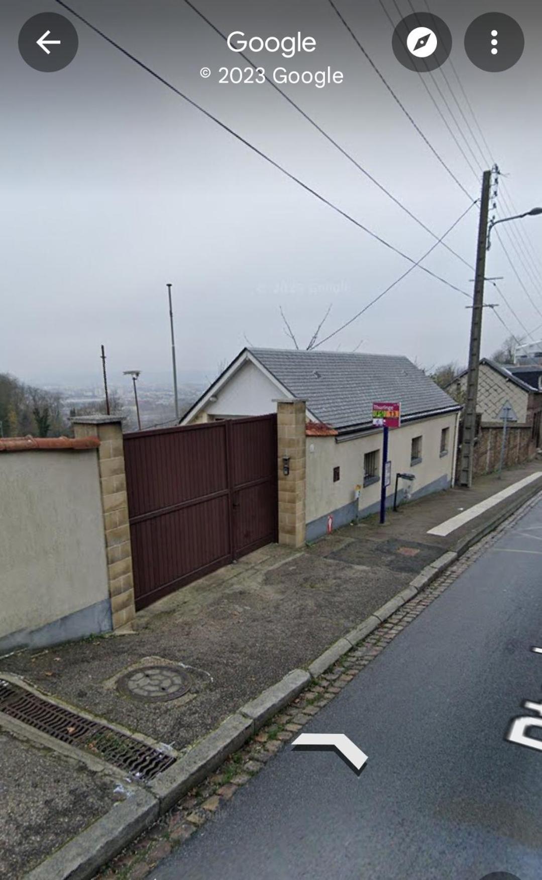 Charmante Villa Familiale A Rouen Bonsecours Extérieur photo